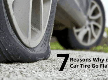 7 Reasons why does a Car Tire Go Flat